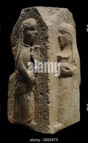 Iberische Reliefs von Osuna. Stockfoto