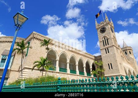 Parlamentsgebäude, Bridgetown, Barbados, Karibik Stockfoto