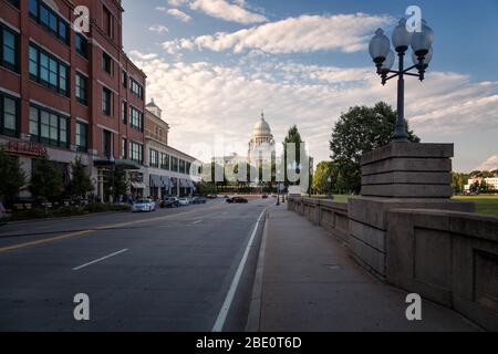 Briefmarken von Providence Rhode Island Stockfoto