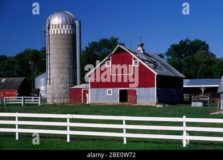 Barn, Pipestone County, Minnesota Stockfoto