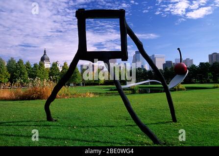Standing Frame, Minneapolis Sculpture Garden, Minneapolis, Minnesota Stockfoto