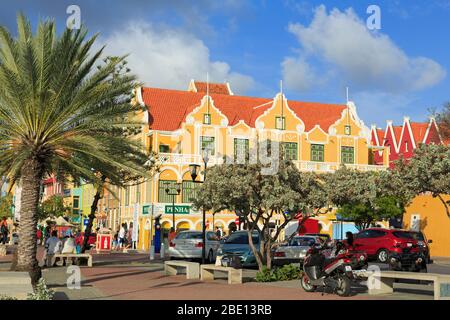 Penha Gebäude in der Breedestraat Punda, Willemstad, Curacao, Karibik Stockfoto