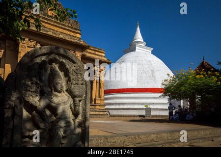 Kelaniya, Sri Lanka, Tempel, der während des dritten und letzten Besuchs des Lord Buddha in Sri Lanka im Jahr 500 v. Chr. geheiligt wurde Stockfoto