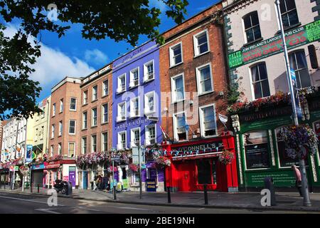 Dublin / Irland - 03 Aug 2013: The vintage Street, Dublin, Irland Stockfoto