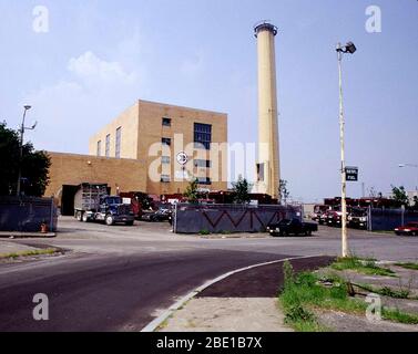 September 1996 - Kommunale Abfälle - Abfall Management Facility Stockfoto