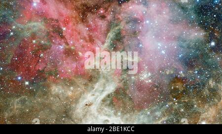 Sternenhimmel Hintergrund des tiefen Weltalls. Elemente des Bildes von der NASA eingerichtet. Stockfoto