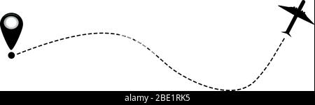 Vektor des Ebenensymbols Stock Vektor