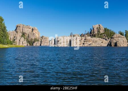 Sylvan Lake Landschaftlich Reizende Landschaft Stockfoto