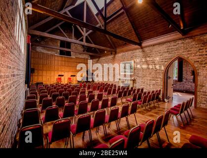 Veranstaltungsort für Hochzeiten, Heim und Veranstaltungsorte: Folkington Manor in der Nähe von Eastbourne, im South Downs National Park, East Sussex, Großbritannien Stockfoto