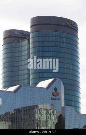 Modernes Rabobank-Hauptquartier Stockfoto