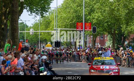 Tour die Frankreich starten in Utrecht Stockfoto