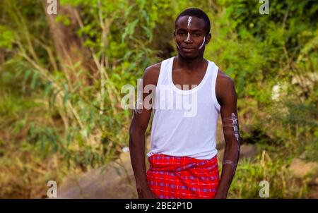 Afrikanische Ureinwohner Stockfoto