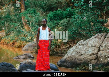 Afrikanische Ureinwohner Stockfoto