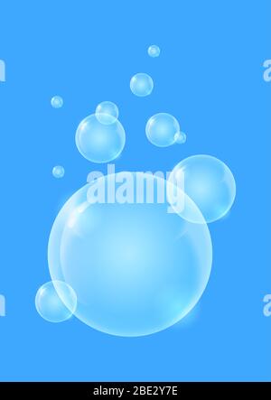Glänzende Qualität Blase flüssigen Hintergrund für moderne Hintergründe, Broschüre Layouts, Flyer-Design, Cover-Vorlage, Poster Tapeten und so weiter Stock Vektor