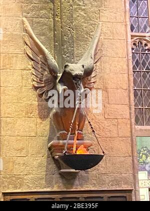 The Great Hall - WB Harry Potter Studio Tour, England Stockfoto