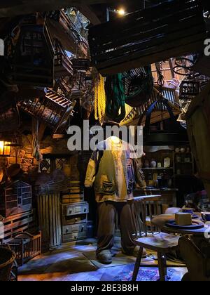 Hagrid's Hut - Harry Potter WB Studio Tour Stockfoto