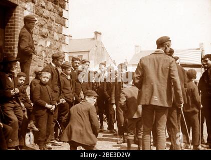 Mai Fair, Ballyclare, Irland im Jahr 1883 Stockfoto