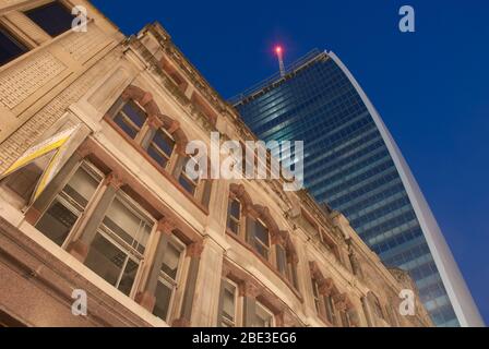 City of London Square Mile under Construction Walkie Talkie Building 20 Fenchurch St, Bridge, London EC3M von Rafael Vinoly Stockfoto