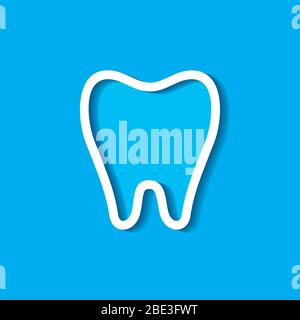 Welt Mundgesundheit Tag Design, 20. März, Vector Illustration Stock Vektor