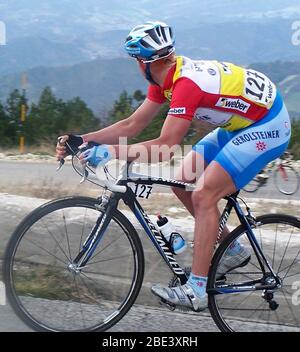 Stefan Schumacher von Gerolsteiner während des Tirreno Adriattico 2007, Etappe 6 Radrennen, San Benedetto del Tronto - San Giacomo Monti della Laga(164 km ) am 19. März 2007 in Benedetto del Tronto,Italie - Foto Laurent Lairys / DPPI Stockfoto