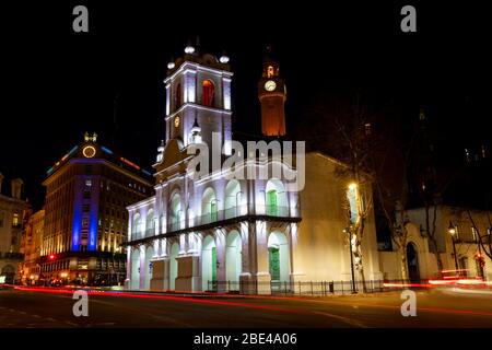 Nationalmuseum des Cabildo und der Mairevolution; Buenos Aires, Buenos Aires, Argentinien Stockfoto