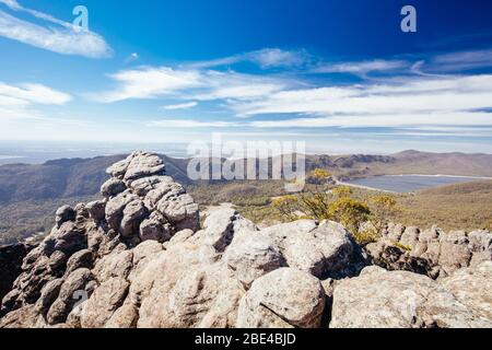 Wonderland Wanderung in den Grampians Victoria Australien Stockfoto