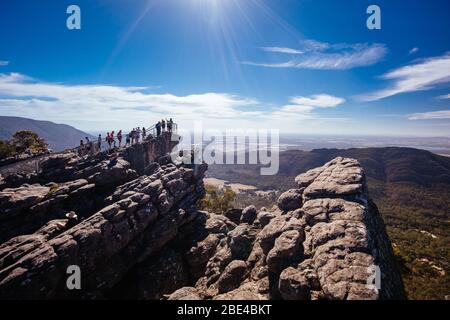 Wonderland Wanderung in den Grampians Victoria Australien Stockfoto