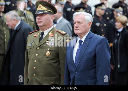 Valdas Tutkus - Kommandant der litauischen Streitkräfte 2004–2009 Stockfoto