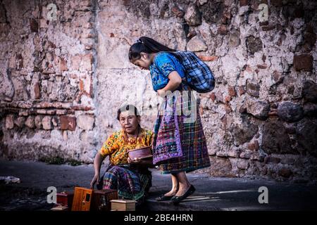 Chichicastenango Markt Stockfoto