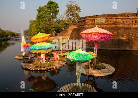 Katam Ecke, Chiangmai Thailand Stockfoto