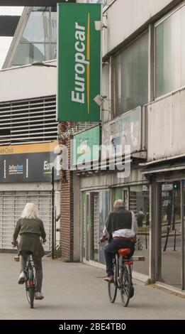 EUROPCAR AUTOVERMIETUNG , PARIS Stockfoto
