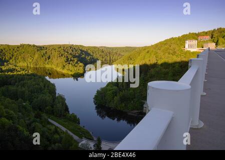 Rappbodetalsperre, Harz, Sachsen-Anhalt, Deutschland, Europa Stockfoto