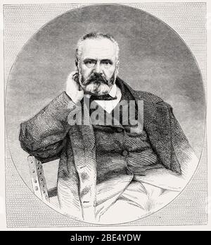 Victor-Marie Hugo, 1802-1885, französischer Schriftsteller Stockfoto