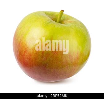 Apple isoliert auf weißem Hintergrund Stockfoto