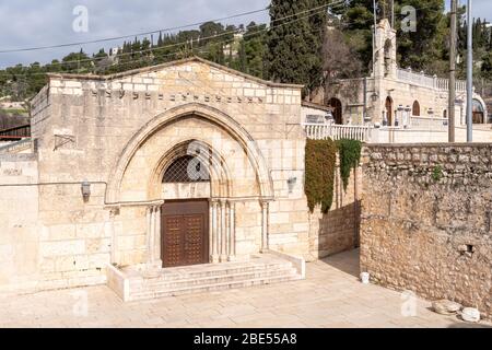 Das Grab der Jungfrau Maria in Jerusalem Stockfoto