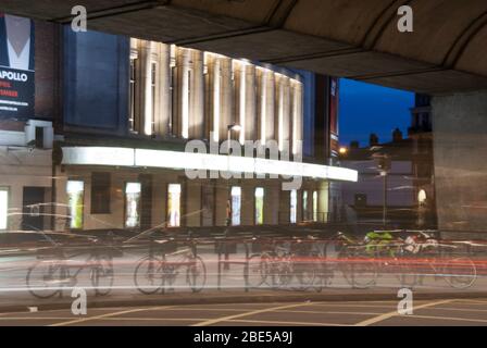 1930er Gaumont Palast Architektur Renovierung Art Deco HMV Hammersmith Apollo, 45 Queen Caroline St, Hammersmith, London W6 9QH von Robert Cromie Stockfoto