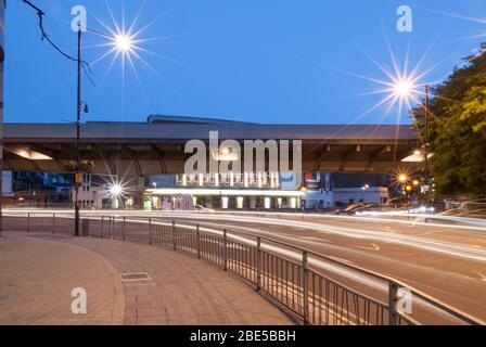 Stahlbeton erhöhte Autobahn A4 Hammersmith Flyover, London W6 von G. Maunsell & Partners Peter wroth Stockfoto