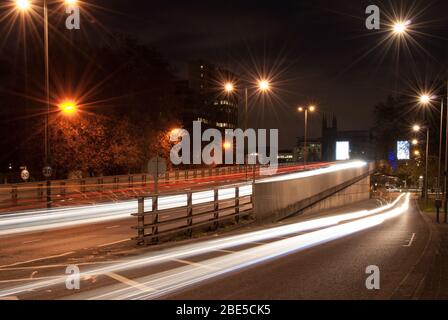 Stahlbeton erhöhte Autobahn A4 Hammersmith Flyover, London W6 von G. Maunsell & Partners Peter wroth Stockfoto