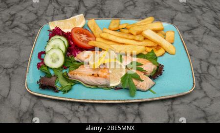 Lachs Stockfoto