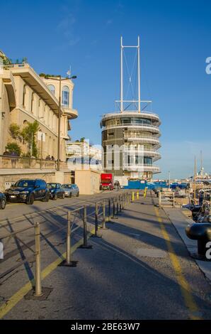 Hafen Von Monte Carlo, Monaco Stockfoto