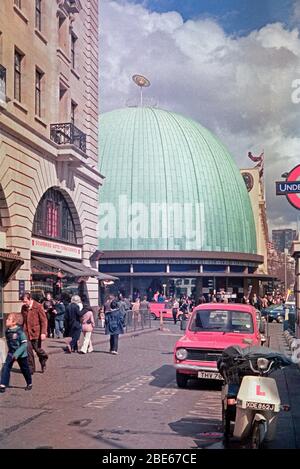 Madame Tussauds und Planetarium, April 1979, London, England, Großbritannien Stockfoto