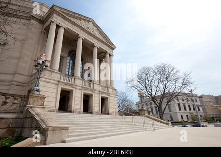 Cleveland, Ohio, United States - Severance Hall in der das Cleveland Orchestra. Stockfoto