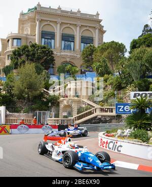 Monaco, Monaco. Mai 2010. Monaco, Monte-Carlo - 15. Mai 2010: Monaco F1 Grand Prix Wochenende mit Porsche Supercup und GP2 Series. Loews Haarnadelbogen. Grand Hotel, Fairmont Monte Carlo. FIA, GP3, F2, F3, Motorsport weltweit nutzen Quelle: dpa/Alamy Live News Stockfoto