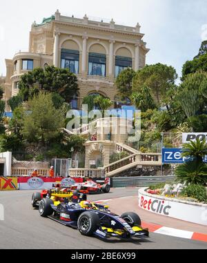 Monaco, Monaco. Mai 2010. Monaco, Monte-Carlo - 15. Mai 2010: Monaco F1 Grand Prix Wochenende mit Porsche Supercup und GP2 Series. Loews Haarnadelbogen. Grand Hotel, Fairmont Monte Carlo. FIA, GP3, F2, F3, Motorsport weltweit nutzen Quelle: dpa/Alamy Live News Stockfoto