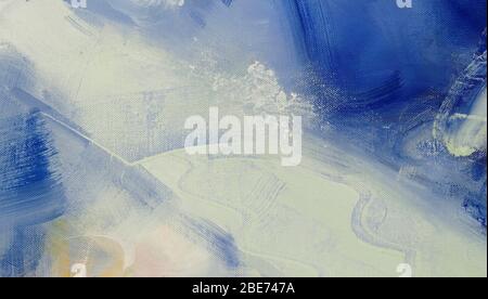 Ätherische nachtaktive Details aus einem persönlichen Kunstwerk mit trüben Wolkenformationen. Stockfoto