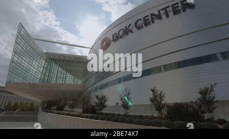 Berühmtes Bok Center in Tulsa - TULSA-OKLAHOMA, 21. OKTOBER 2017 Stockfoto