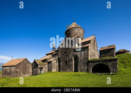 Haghpat Kloster, armenische Kirche, mittelalterliche Klosteranlage, Haghpat, Lori Provinz, Armenien, Kaukasus, Asien Stockfoto