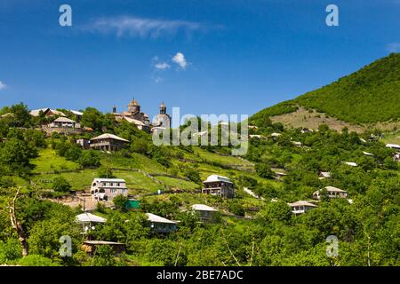 Haghpat Kloster, armenische Kirche, mittelalterliche Klosteranlage, Haghpat, Lori Provinz, Armenien, Kaukasus, Asien Stockfoto