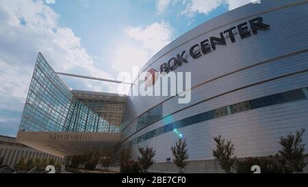 Berühmtes Bok Center in Tulsa - TULSA-OKLAHOMA, 21. OKTOBER 2017 Stockfoto