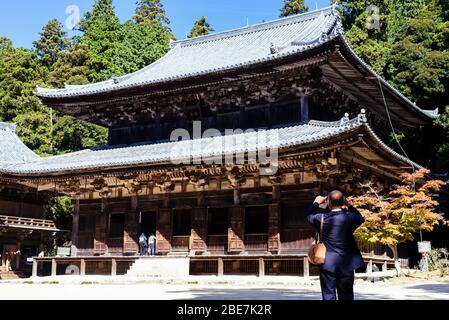 Engyo-ji Tempel auf Mount Shosha Himeji, Japan Stockfoto